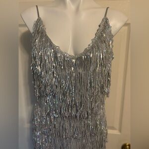 Sparkly jumpsuit dress